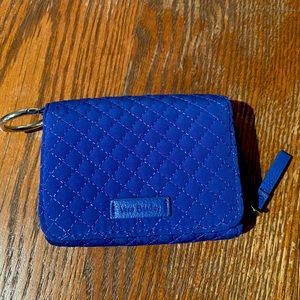 Vera Bradley RFID blue wallet